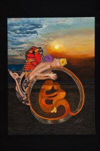 Boutia Moshiri painting