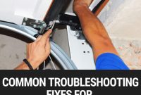 Troubleshooting Garage Door Travel Adjustment Issues