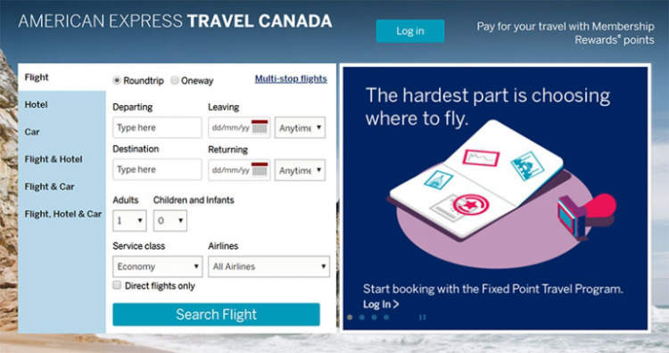 Using American Express Travel Credits to Book Flights