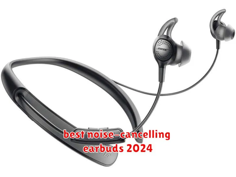 best noise-cancelling earbuds 2024