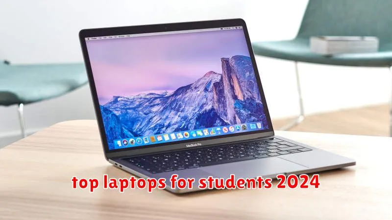 top laptops for students 2024