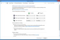 How to change laptop power settings