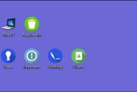 How to configure and customize laptop desktop icons