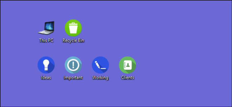 How to configure and customize laptop desktop icons