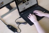 How to connect external devices to a laptop