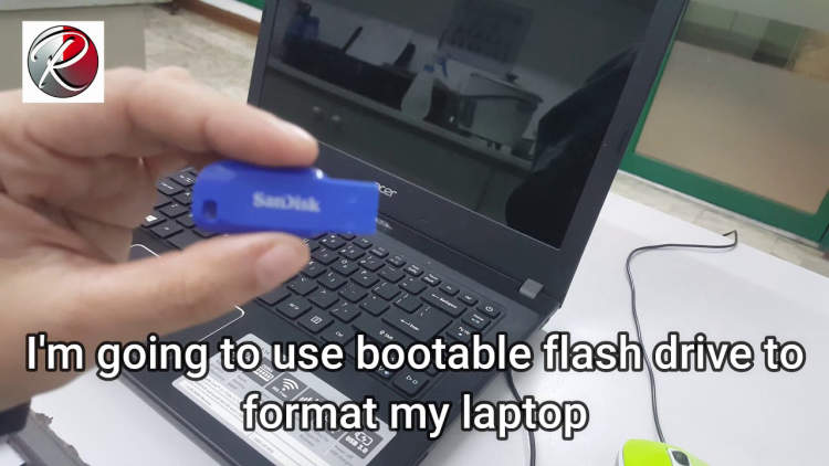 How to format a laptop