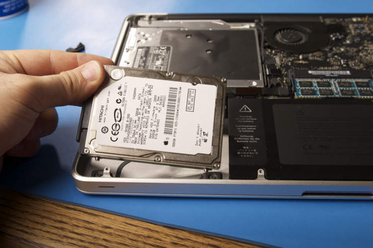 How to install an SSD in a laptop