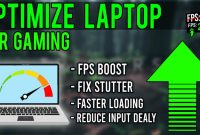 How to optimize laptop performance