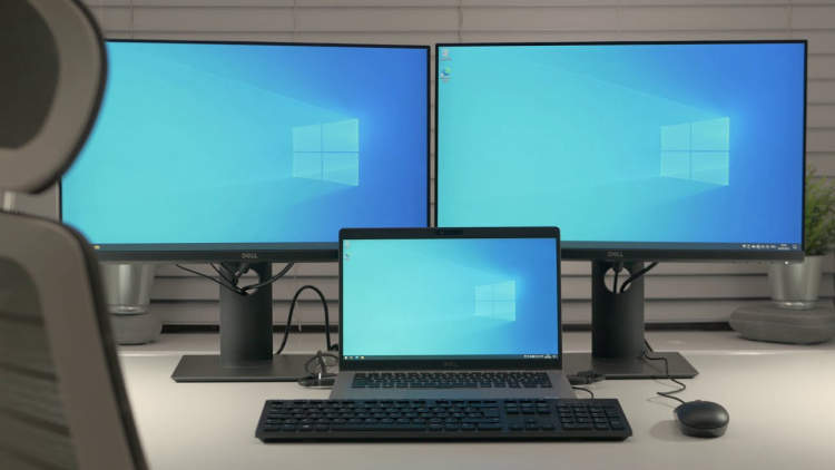 How to set up dual monitors on a laptop