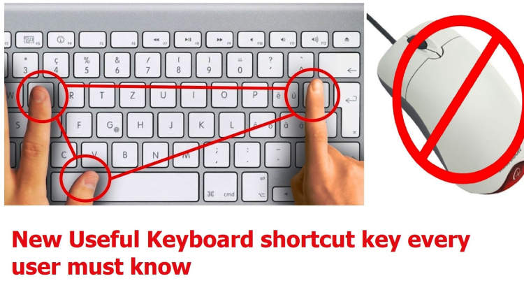 How to use keyboard shortcuts on a laptop