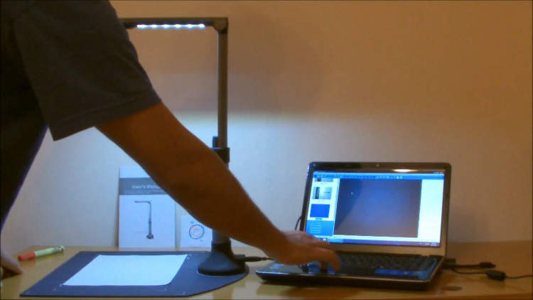 How to use laptop camera for scanning documents