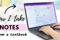 How to use laptop note-taking and organization tools