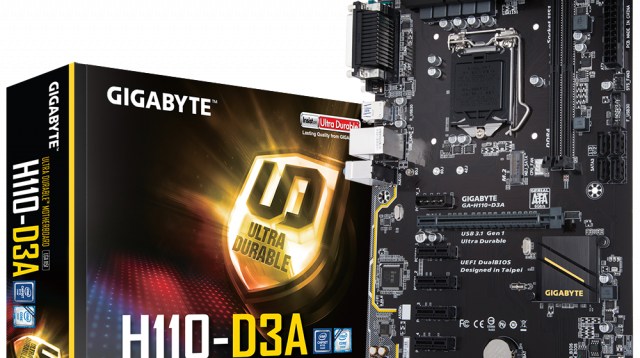 Gigabyte H110 D3A