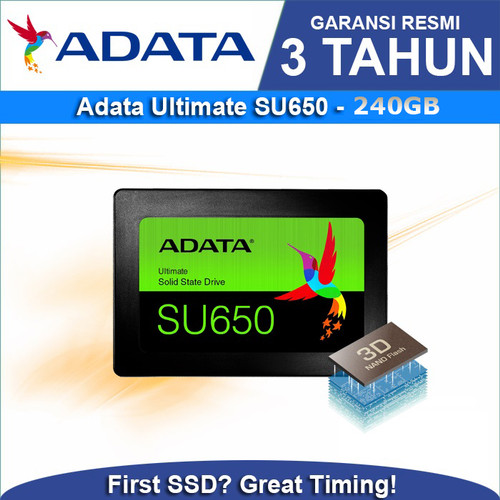 Adata SSD SU650 Ultimate 240GB 2.5” SATA 3