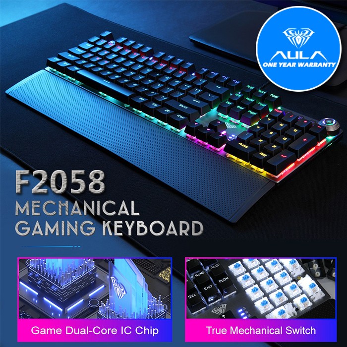 Aula Mechanical Gaming Keyboard F2058