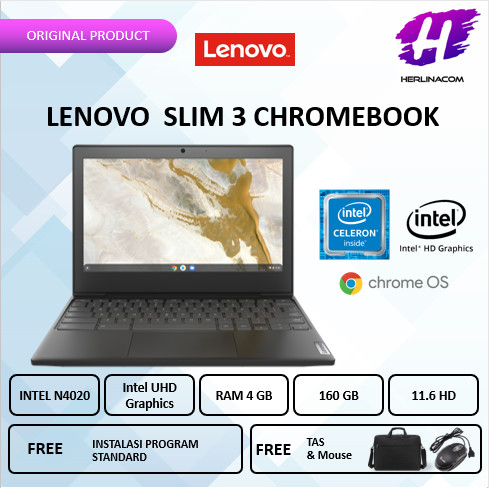 Laptop Lenovo Slim 3 Chromebook 11 