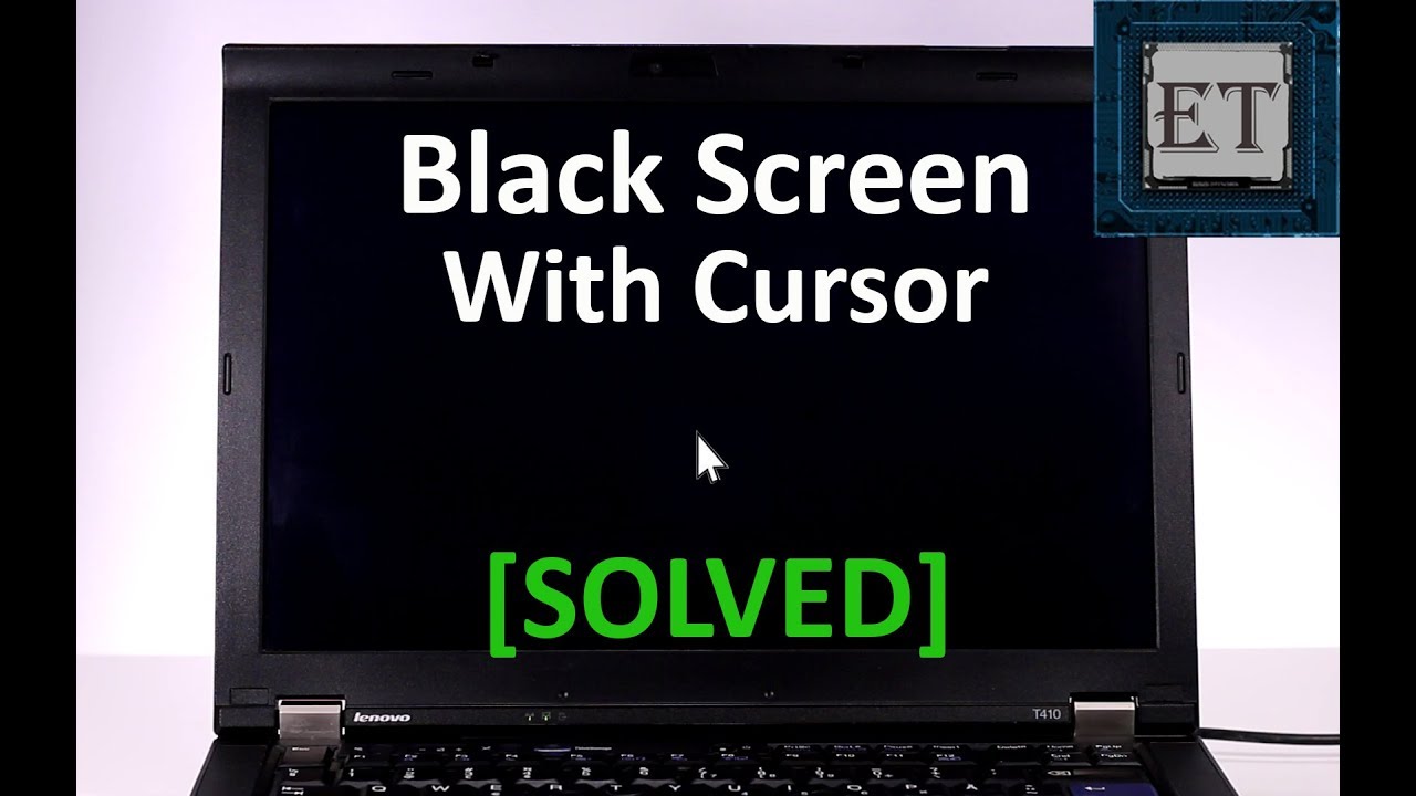 cara mengatasi black screen