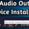 cara mengatasi no audio device are installed