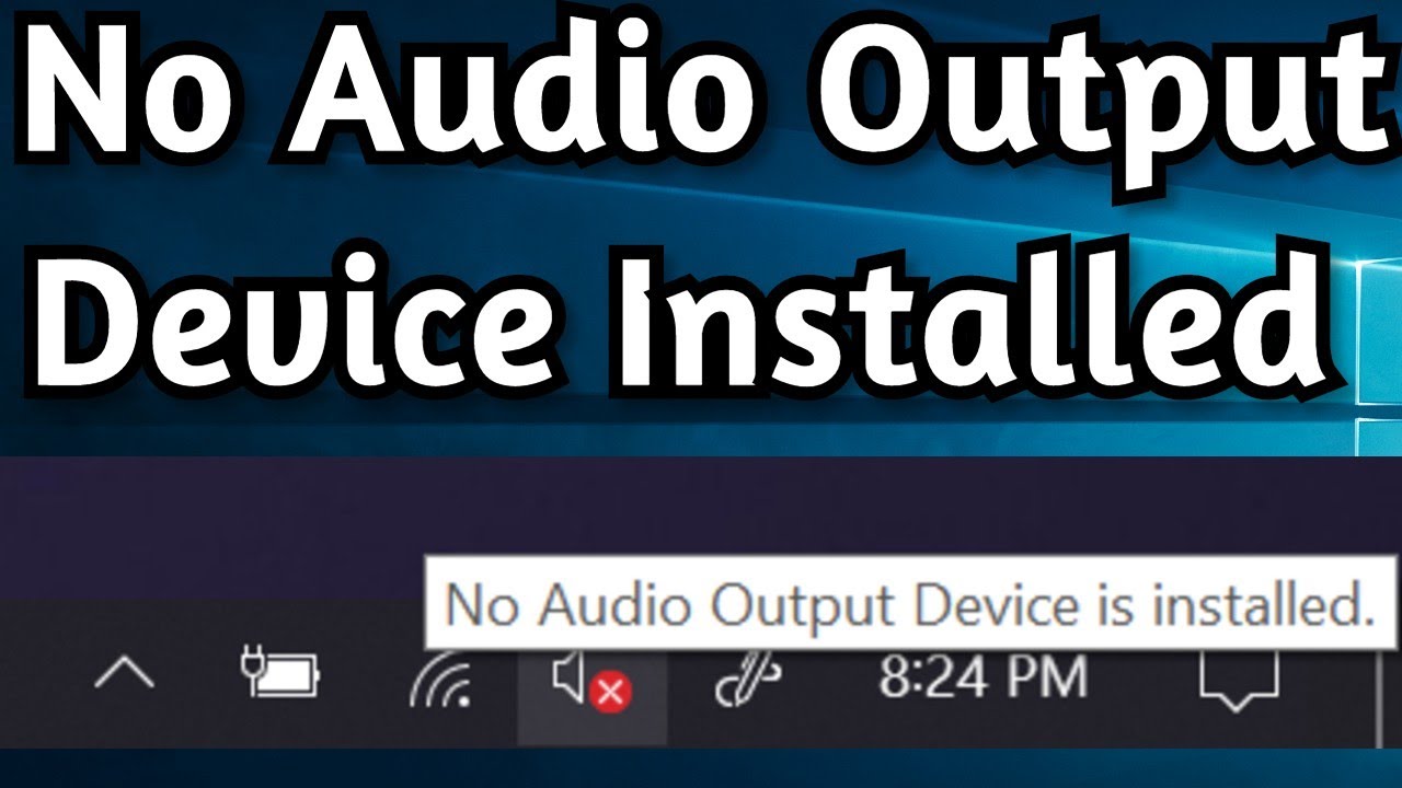 cara mengatasi no audio device are installed