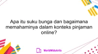 Apa itu suku bunga dan bagaimana memahaminya dalam konteks pinjaman online?