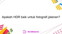 Apakah HDR baik untuk fotografi jalanan?