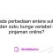 Apakah ada perbedaan antara suku bunga tetap dan suku bunga variabel dalam pinjaman online?