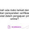 Apakah ada risiko terkait dengan mengabaikan persyaratan verifikasi identitas yang ketat dalam pengajuan pinjaman online?