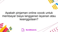 Apakah pinjaman online cocok untuk membayar biaya langganan layanan atau keanggotaan?