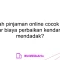 Apakah pinjaman online cocok untuk membayar biaya perbaikan kendaraan yang mendadak?