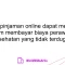 Apakah pinjaman online dapat membantu dalam membayar biaya perawatan kesehatan yang tidak terduga?