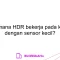 Bagaimana HDR bekerja pada kamera dengan sensor kecil?