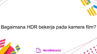 Bagaimana HDR bekerja pada kamera film?