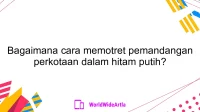 Bagaimana cara memotret pemandangan perkotaan dalam hitam putih?