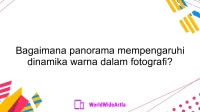 Bagaimana panorama mempengaruhi dinamika warna dalam fotografi?