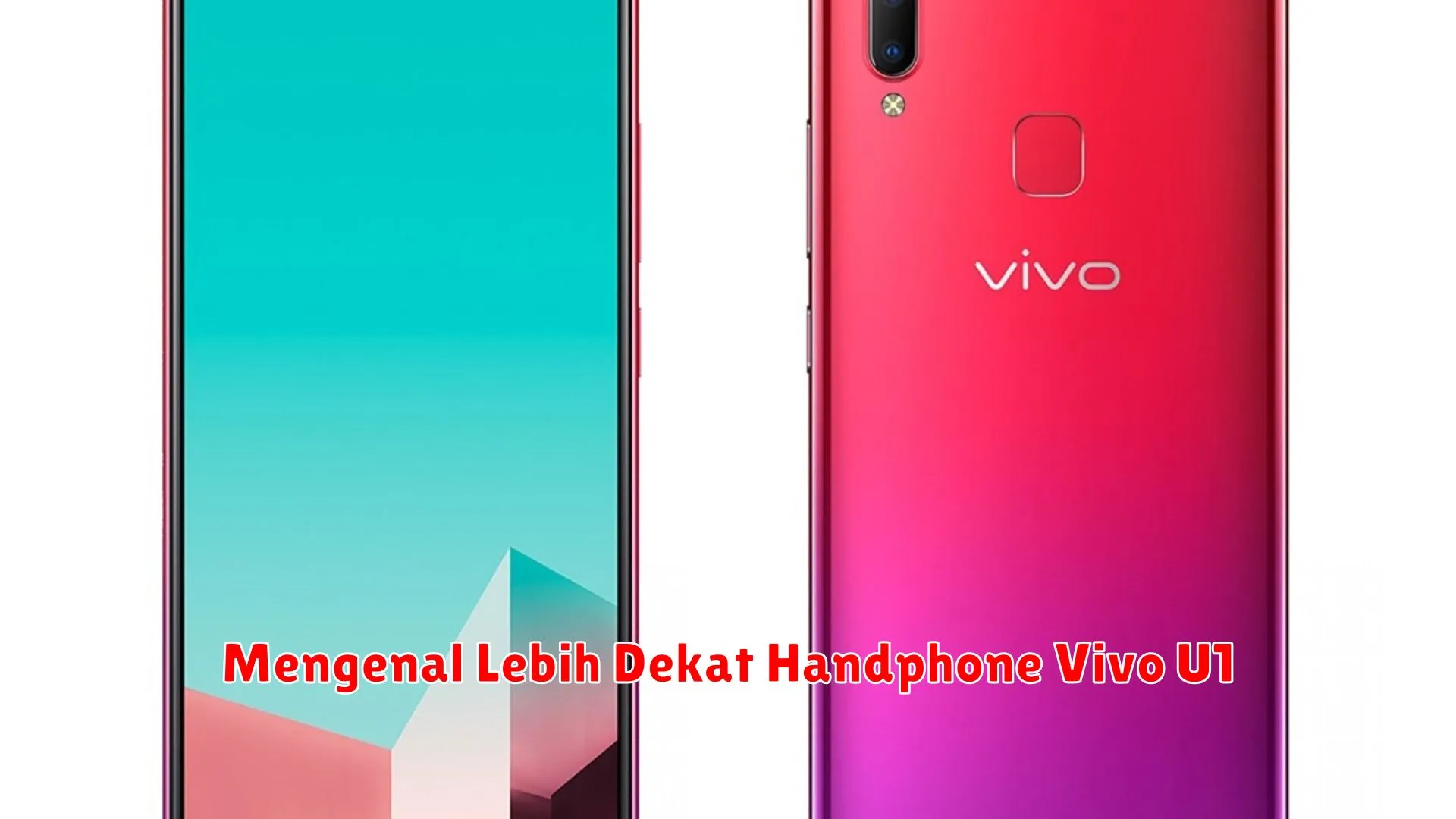 Mengenal Lebih Dekat Handphone Vivo U1